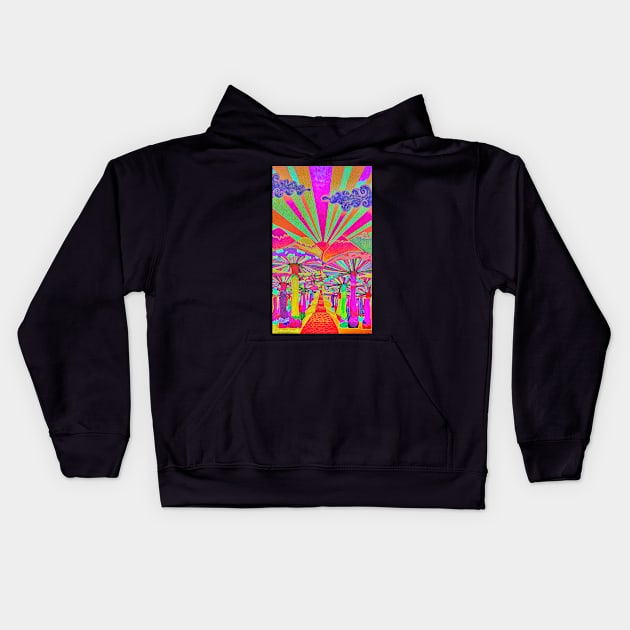 Lucid Dreams Kids Hoodie by ogfx